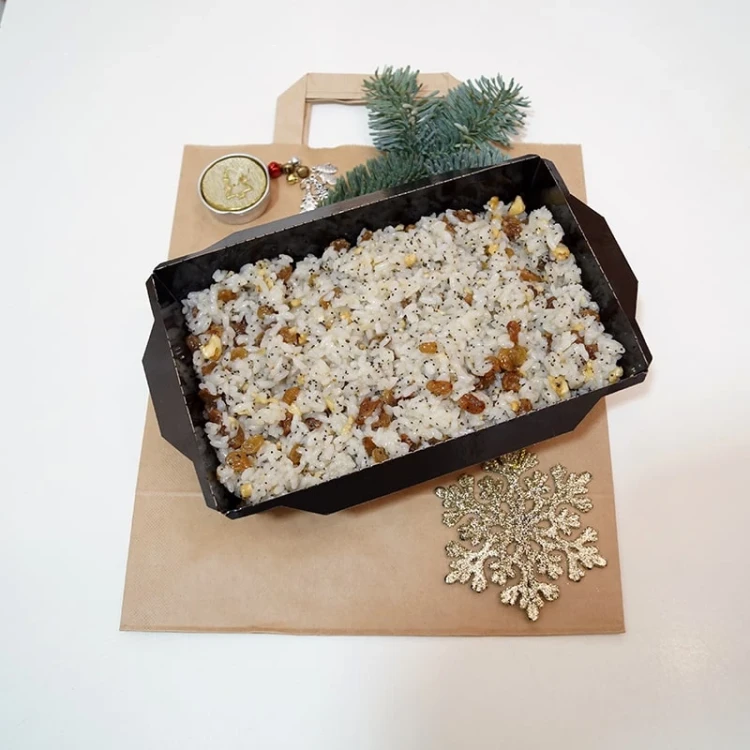 Кутья рождественская из риса