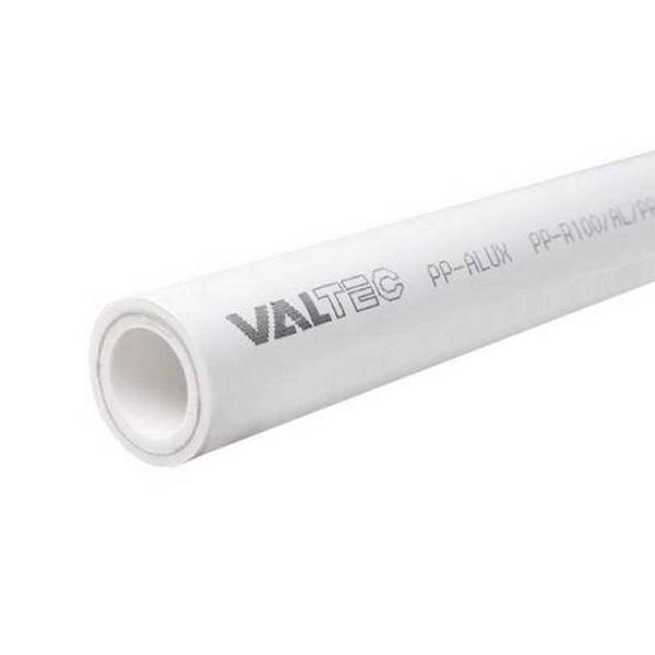 Труба полипропиленовая армированная алюминием VALTEC ALUX - 63x10,5 (PN25, Tmax 70°C, штанга 4м)