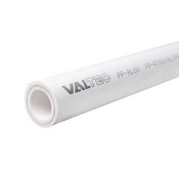 Труба полипропиленовая армированная алюминием VALTEC ALUX -32x5,4 (PN25, Tmax 70°C, штанга 4м)