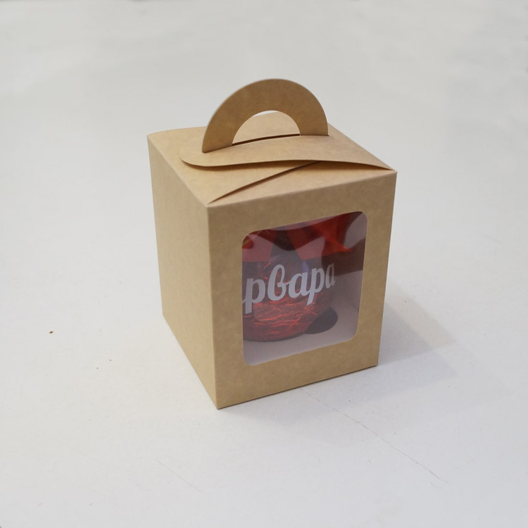 Коробка для шара 8-10 см с окном