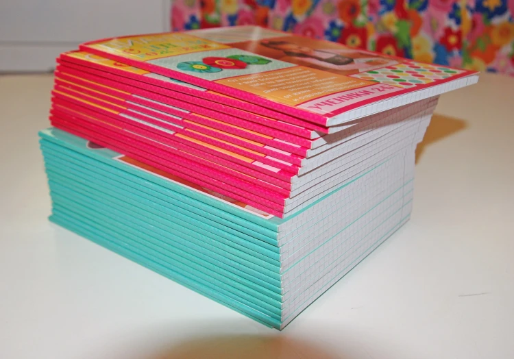 Фототетрадь для девочки (на клею).
